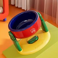Cuenco de alimentación para gatos tipo ventosa, 3 velocidades, altura ajustable, protege la columna Cervical, cuenco para gatos con soporte desmontable - details 8