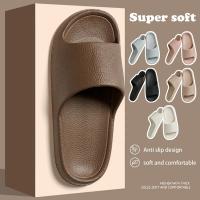 Zapatillas de Playa para Hogar Antideslizantes Zapatos de Baño Antideslizantes para Parejas de Verano Zapatillas de Moda para Mujeres de Sol Sólido - details 2