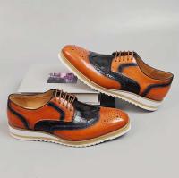 Nuevo estilo de moda capa de cuero vestido de fiesta para hombres zapatos Oxford hombres - details 16