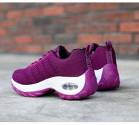 Zapatillas de moda para mujer Zapatillas de malla transpirable con amortiguación de aire Zapatos casuales con aumento de altura para mujer - details 21