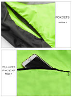 WOSAWE Chaqueta de Ciclismo Visibilidad Alta, Multifuncional, A Prueba de Viento, Secado Rápido, Manga Larga, Cuello Mandarín - details 5