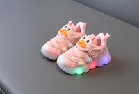 Zapatos Deportivos luminiscentes con luces para mujer, calzado de malla transpirable con suela suave para caminar, niño y recién nacido - details 8