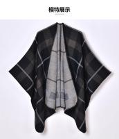 Abrigo chal a cuadros para mujer de otoño e invierno, moda urbana, retro, gran marca, jacquard, ropa exterior cálida, nuevo producto - details 1