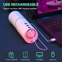 Embalaje privado Sexy automático usable masturbación copa telescópica giratoria masturbador masculino mamada vagina vibrador adultos juguetes sexuales para hombre - details 13