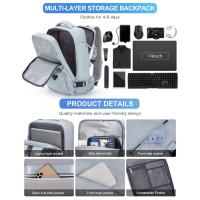 Mochila Viaje Cabina Avión 40x20x25 - Gran Capacidad, Viajes Cortos, Trabajo y Estudiantes - details 5