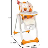 Silla de Niño Ajustable y Compacta con 4 Ruedas Transformable y Rebanable Para Bebés de 0 a 3 Años - details 6