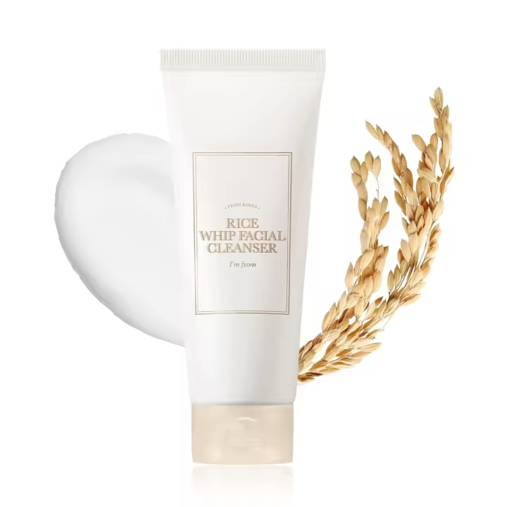 Vengo de Whip Facial Cleanser, agua de arroz coreana con pH, piel seca sensible, lavado facial suave para hidratar e hidratar. - 1