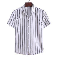 Camisa informal a rayas de manga corta para hombre, TW30, estilo europeo, novedad de verano 2020 - details 3