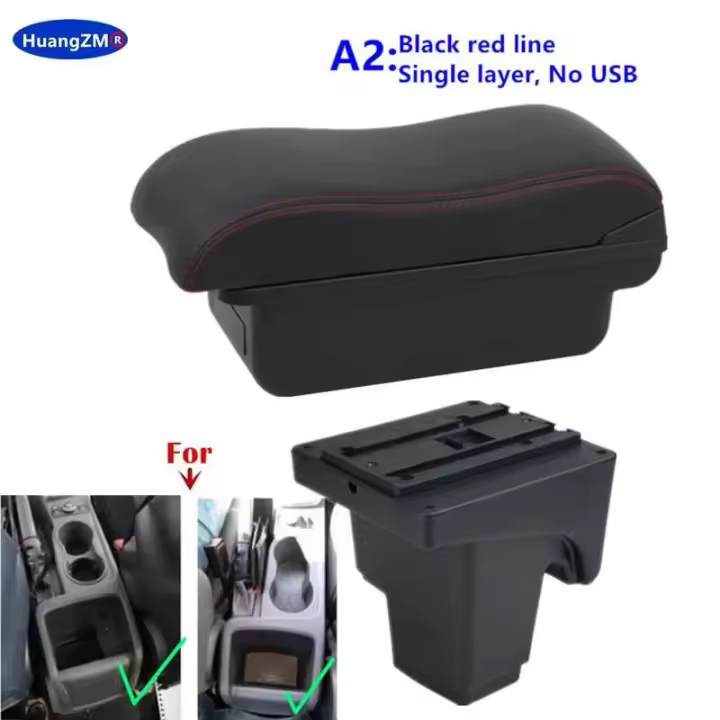 Reposabrazos para Ford Focus 3, 2011, 2012, 2013, 2014, 2015, 2016, 2017, 2018, 2019, 2020, accesorios de freno Central para coche - 1