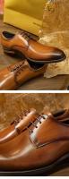 Zapatos de vestir de negocios para hombre de lujo de alta calidad con diseño de cuero genuino - details 9