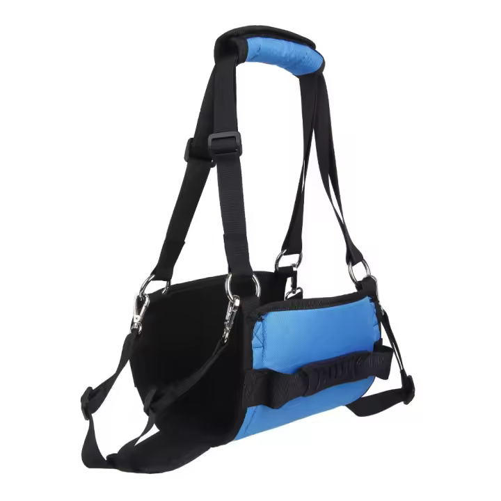 Arnés de elevación ajustable para perros, Mango antideslizante, correas transpirables para ayudar a caminar, portador portátil para perros, antiguo - 1