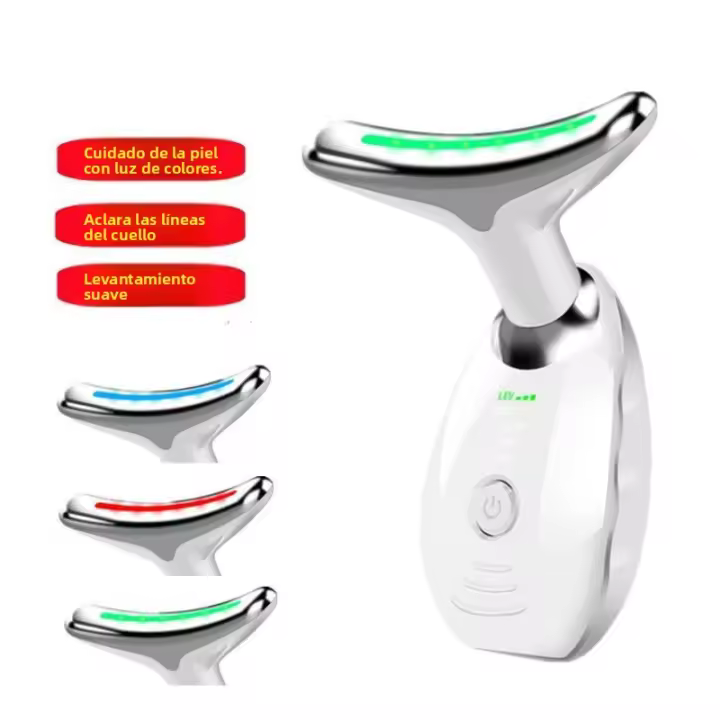 Tratamiento Instrumento de belleza para el cuello Diluir las líneas del cuello Cuidado del cuello Instrumento de masaje Instrumento de belleza Instrumento de protección para el cuello Levante y apriete para eliminar los pliegues nasolabiales - 1