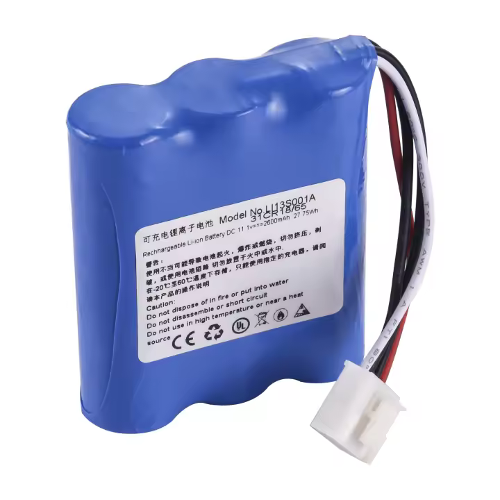 Batería ECG para MINDRAY BeneHeart R3,R3A,uMEC10,MEC6,Umec6,Umec7, LI13S001A,3ICR18/65.115-037895-00.022-00 - 1