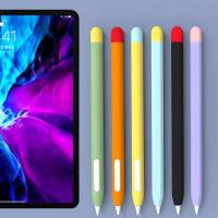 Funda protectora de silicona suave Sea Generation Pencil, funda de color antideslizante y anticolisión para iPad Apple Pencil 2 Potector - details 1