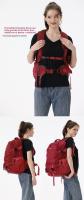 Mochila trekking 40L mujer,mochila de viaje ligera de gran capacidad - details 0