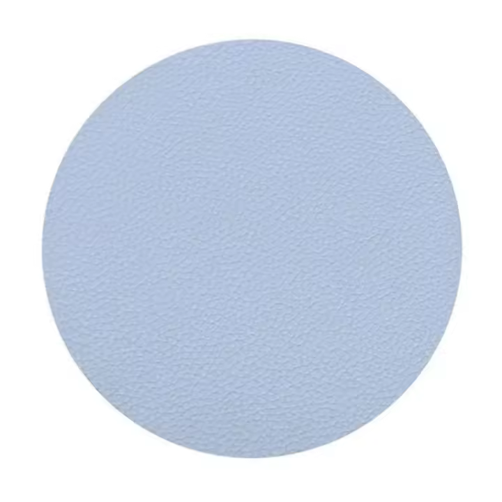 Posavasos de cuero PU con almohadilla aislante para mesa, disponible en 5 colores - 1