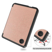 Funda de Cuero Pintado Cubierta Protectora Inteligente para Ebook Kobo Clara 2E 2022 - details 4
