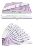 Lima de uñas 100 a 180, herramientas profesionales de esmeril para manicura, Gel de limas de papel de lija 240, juego de pulidores de uñas - details 2