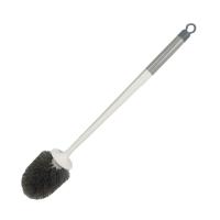 Juego de inodoro blanco sostenible y respetuoso con el medio ambiente, con mango de mano de PP y cepillo de plástico de limpieza profunda - details 3