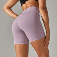 Hamidou-pantalones cortos de Yoga para mujer, ropa deportiva para gimnasio, Sexy, para correr - details 8