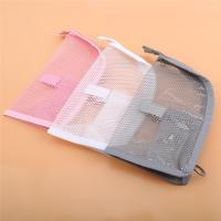 Estuche Portátil De Viaje Para Brochas De Maquillaje Y Cepillo De Dientes Organizador De Bolsa De Almacenamiento De Cosméticos Material EVA Laminado Mesh Estilo Minimalista - details 13