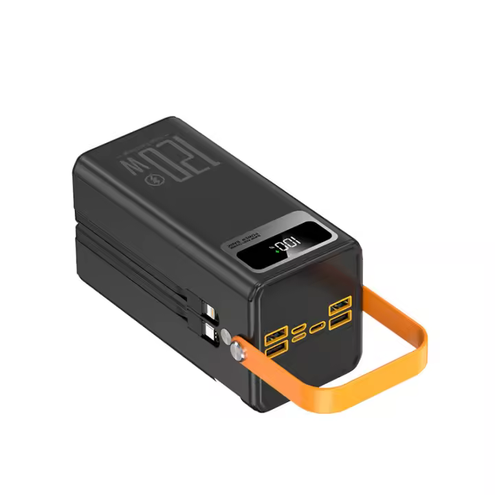 Powerbank 30000Mah 120W Carga Rápida Luz de Flash LED Pantalla Digital - 1
