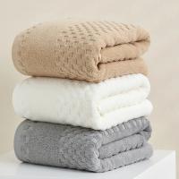 Toalla de baño de algodón grueso para hombres y mujeres adultos, toalla universal suave y absorbente para hotel y salón de belleza - details 0