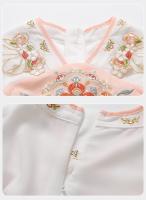Vestido de Princesa Hanfu Nuevo Verano 2025 Estilo Chino Antiguo para Niñas - details 12