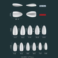Uñas postizas negras mezcladas brillantes, se aplican, fáciles de quitar, para compras, viajes y citas - details 6