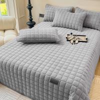 Juego de Edredón de Terciopelo de Lujo Tamaño Cama Rey Edredón Ligero Cubierta de Edredón Oversize - details 1