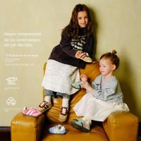 Nuevos zapatos de tablero para niños y niñas, Velcro, lona, deportes, correr - details 6