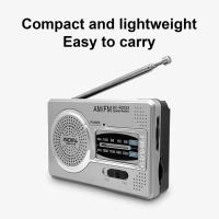 Radio FM Portátil R2048 Antena Telescópica de Bolsillo, Mini Radio AM FM Multifuncional, Alimentada por Batería, Ideal para Ancianos, Kit de Supervivencia - details 2