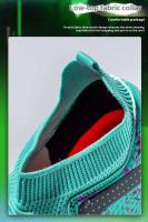 Los zapatos de fútbol avanzados para hombre, los deportes de verano están hechos de materiales transpirables, equipados con plantillas de TPU y una suela de clavo largo para - details 8