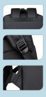 Mochila multifuncional para portátil de 15,6 pulgadas, mochila de viaje de negocios, impermeable, negra, para estudiantes, bandolera para hombre, portátil, bolsa para ordenador - details 10