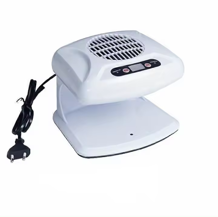 Secador de uñas, 300W, soplador de aire caliente y frío, para esmalte de uñas normal - blanco - 1