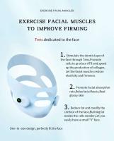 EMS Shaper Masker, dispositivo de eliminación de doble mandíbula para estiramiento facial, adelgazamiento, cinturón de elevación de línea en V, instrumento de belleza para el cuidado de la piel - details 3