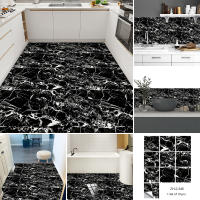 Pegatinas de Azulejo Cerámico Autoadhesivas Gruesas PVC Set de 10 Impermeables a Agua y a Aceite para Decoración de Pared y Suelo en Cocina, Baño, Sala de Estar - details 7