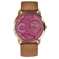 Reloj de Pulsera de Cuarzo Automático Estilo Casual de Moda para Hombres Correa de Nylon Negro - details 14