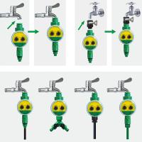 Controlador de riego inteligente electrónico, sistema de riego de jardín, temporizador de agua, aspersor de flores para césped - details 5