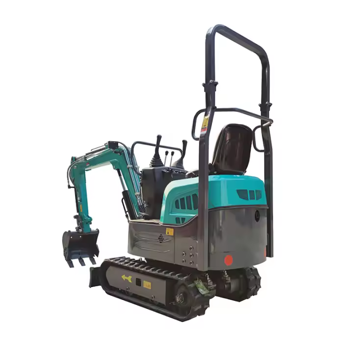 Venta caliente de mini excavadoras eléctricas multifuncionales 0,5 toneladas 0,6 toneladas excavadoras pequeñas - 1