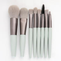 Kit Mini de Pinceles de Maquillaje Set Portátil de Pinceles de Sombras y Corrector de Ojos con Cerdas Suaves - details 7
