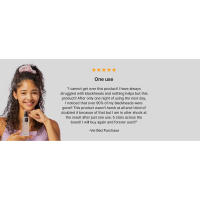one use blackheads were gone not harsh 5 stars will buy again and forever use