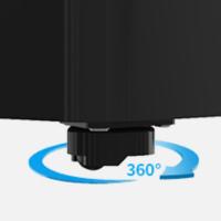 Ruedas giratorias de 360°