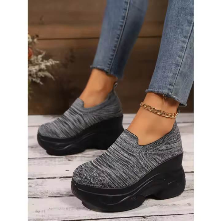 Zapatillas Casuales para Mujer Piso Antideslizante, Moda de Calzado - 1