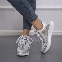 Zapatos Deportivos informales con cordones para mujer, zapatillas de deporte para exteriores a la moda - details 3