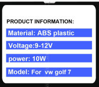 Cargador inalámbrico Qi de 15W para teléfono rápido Accesorios de modificación para Auto VW Golf 7 MK7 normales productos de peligro fabricados en China - details 2