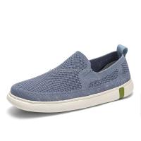 Nuevas zapatillas informales de alta calidad, deportivas elásticas de punto ligeras y cómodas para hombre, planas jóvenes y a la moda - details 2