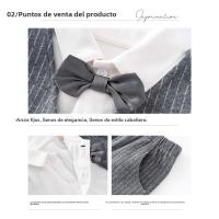 Ropa para niños, ropa de primavera Trajes de niños de clase A, vestidos infantiles de primavera y otoño, trajes pequeños para niños - details 4