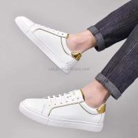Nuevos zapatos al por mayor de Color oro blanco con capa superior de vaca para hombre, zapatillas clásicas puras de diseño 36-47, calidad de marca, mercado de Dubai - details 8
