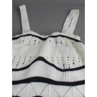 Vestido de punto con tirantes con abertura y textura para las vacaciones de verano - details 3